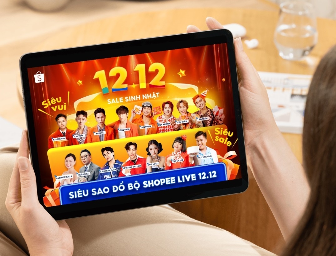 Shopee ket nam voi chuoi chuong trinh mung sinh nhat hoanh trang hinh anh
