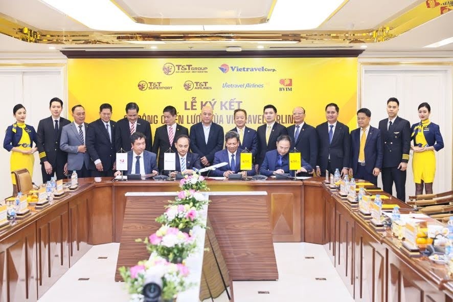 T&T Group tro thanh co dong chien luoc cua Vietravel Airlines hinh anh