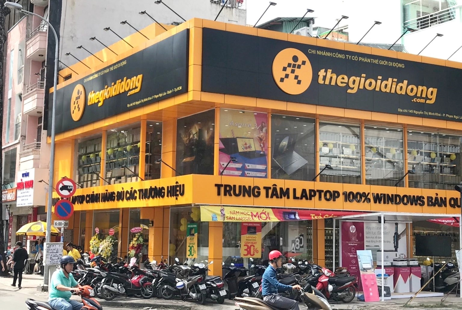 The Gioi Di Dong hop tac chien luoc voi 6 thuong hieu laptop hang dau hinh anh