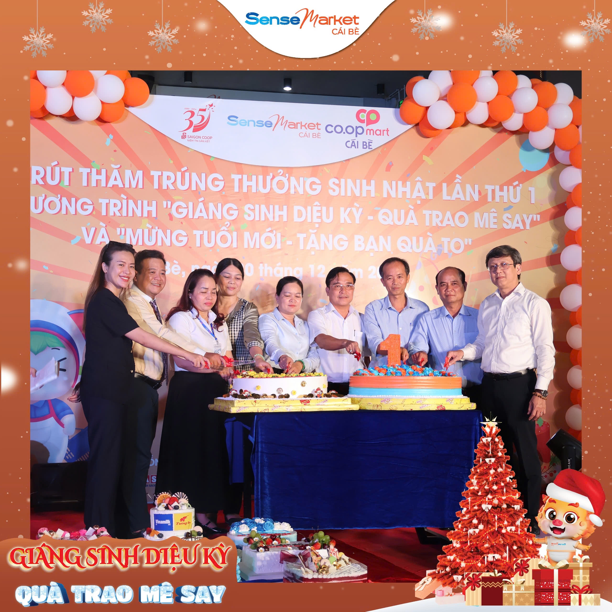 SenseMarket Cai Be,  Giang sinh dieu ky anh 1