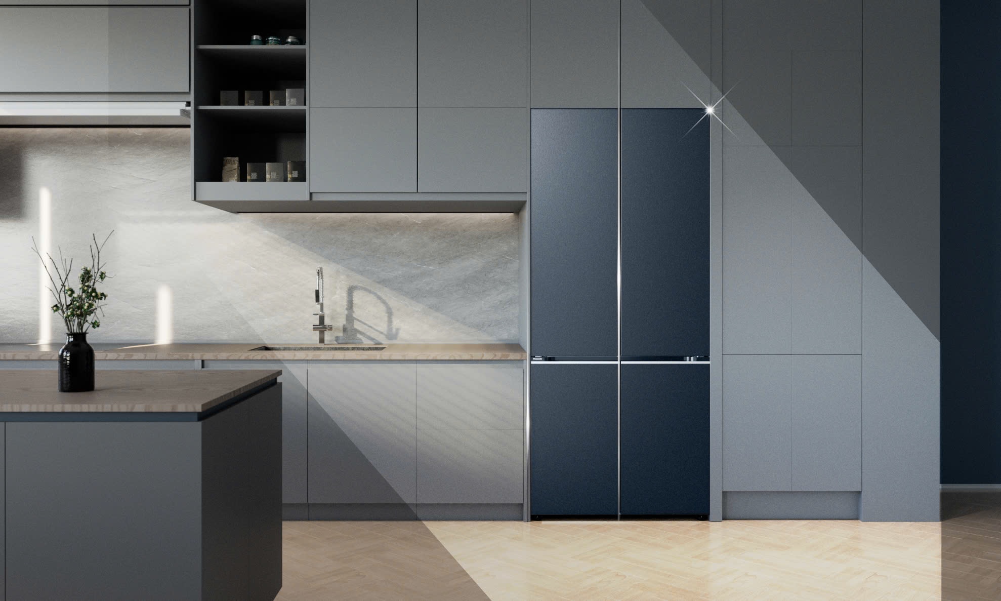 De bep la noi hai hoa da trai nghiem, thang hoa cam xuc khi ve nha hinh anh