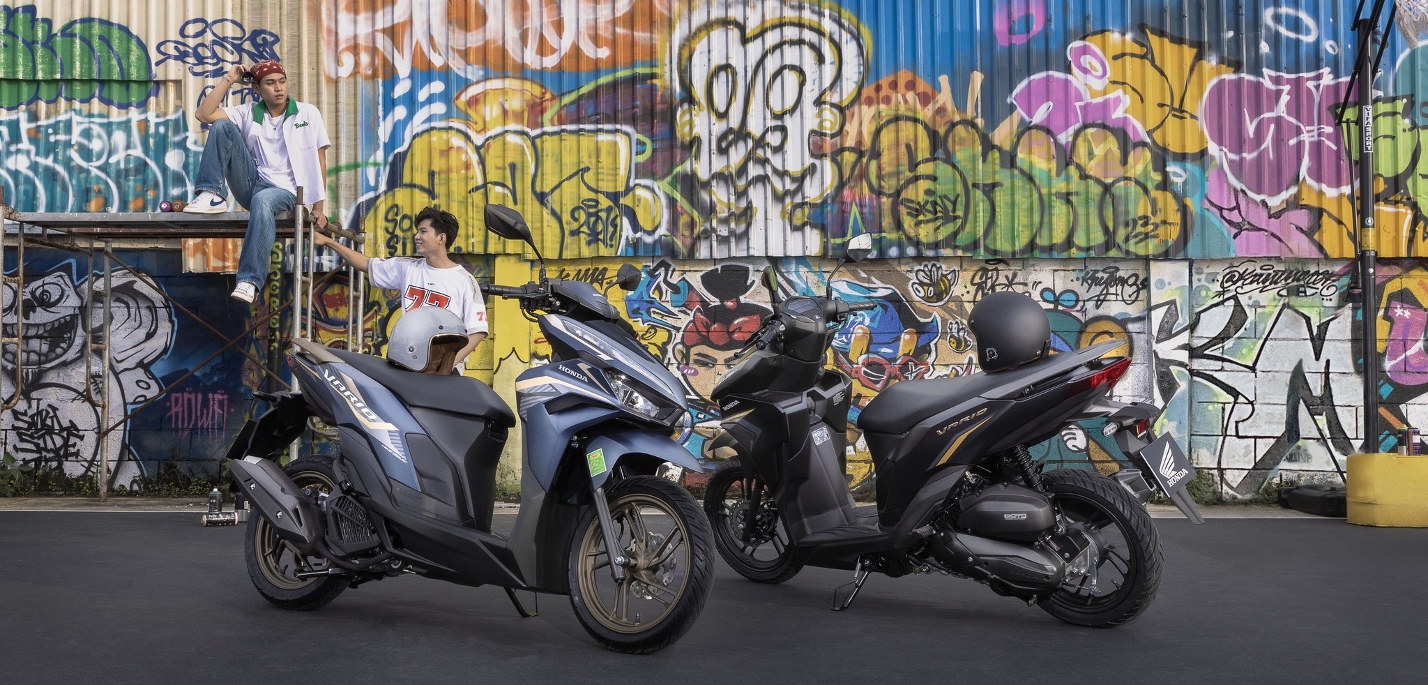 Honda Vario 125/160,  F5 giao dien,  bung dau an rieng anh 1