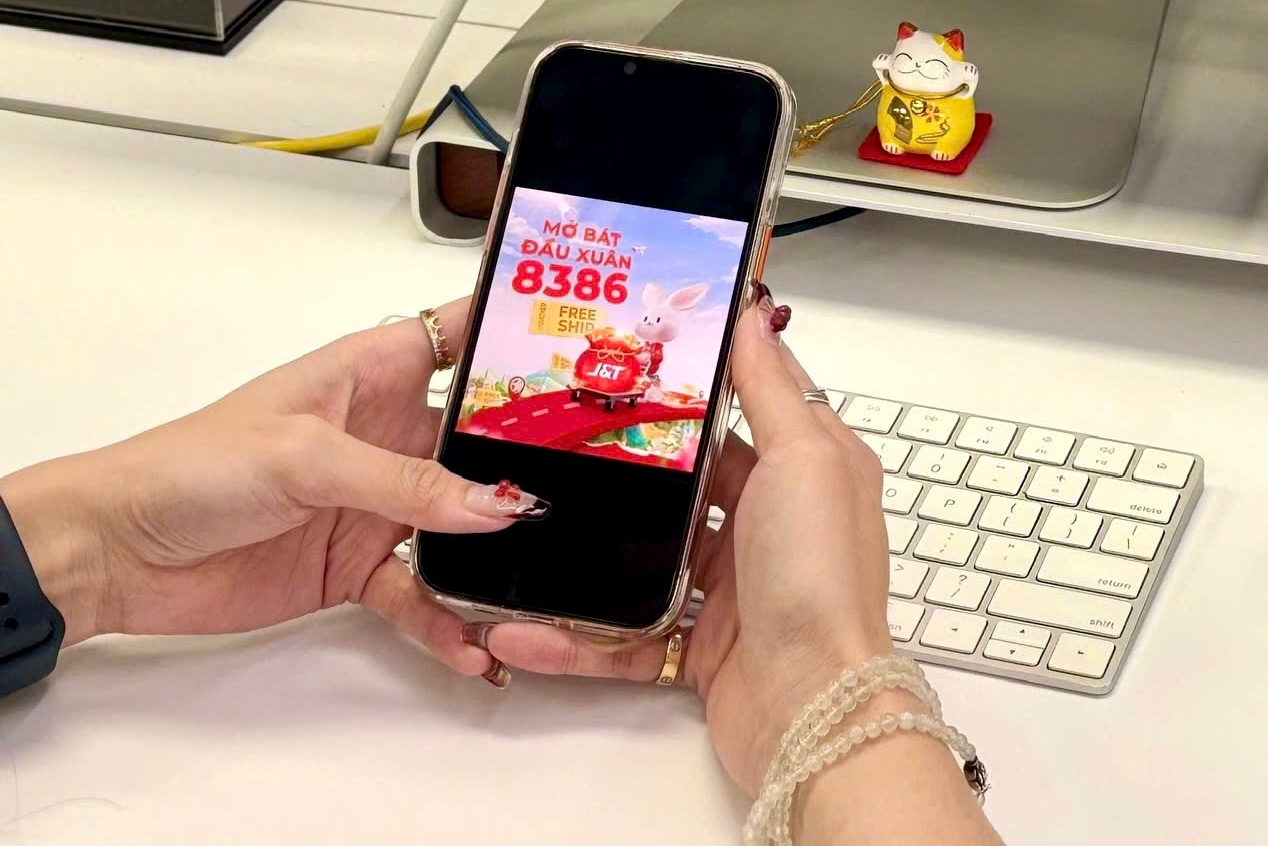 Bat trend ‘8386 mai dinh’, J&T Express tung khuyen mai khai xuan hinh anh