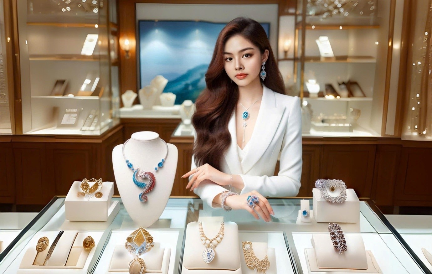 Phong thuy Hoang Yen - dia diem cung cap trang suc phong thuy hinh anh