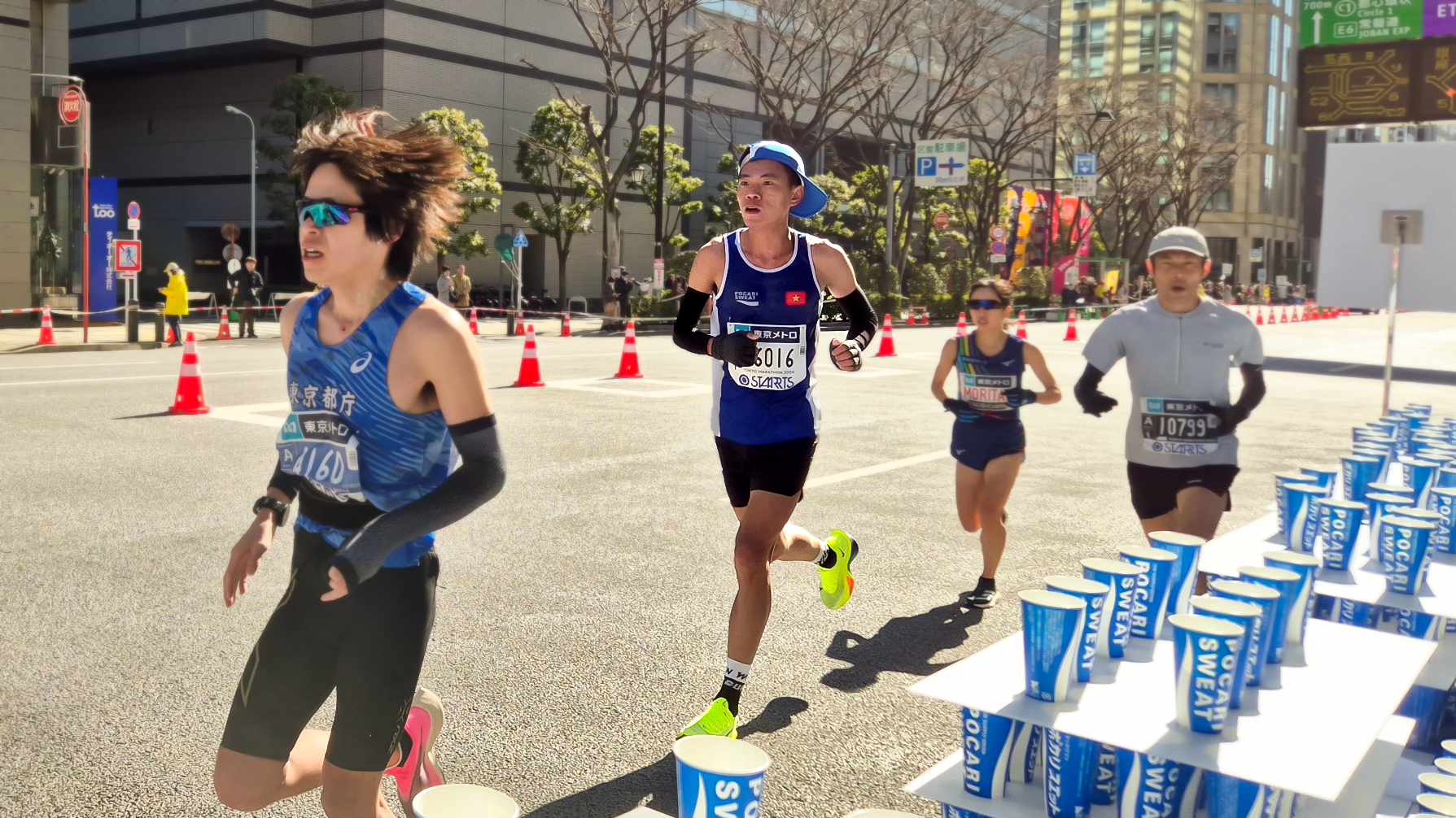 Tokyo Marathon 2025,  Pocari Sweat Viet Nam anh 1