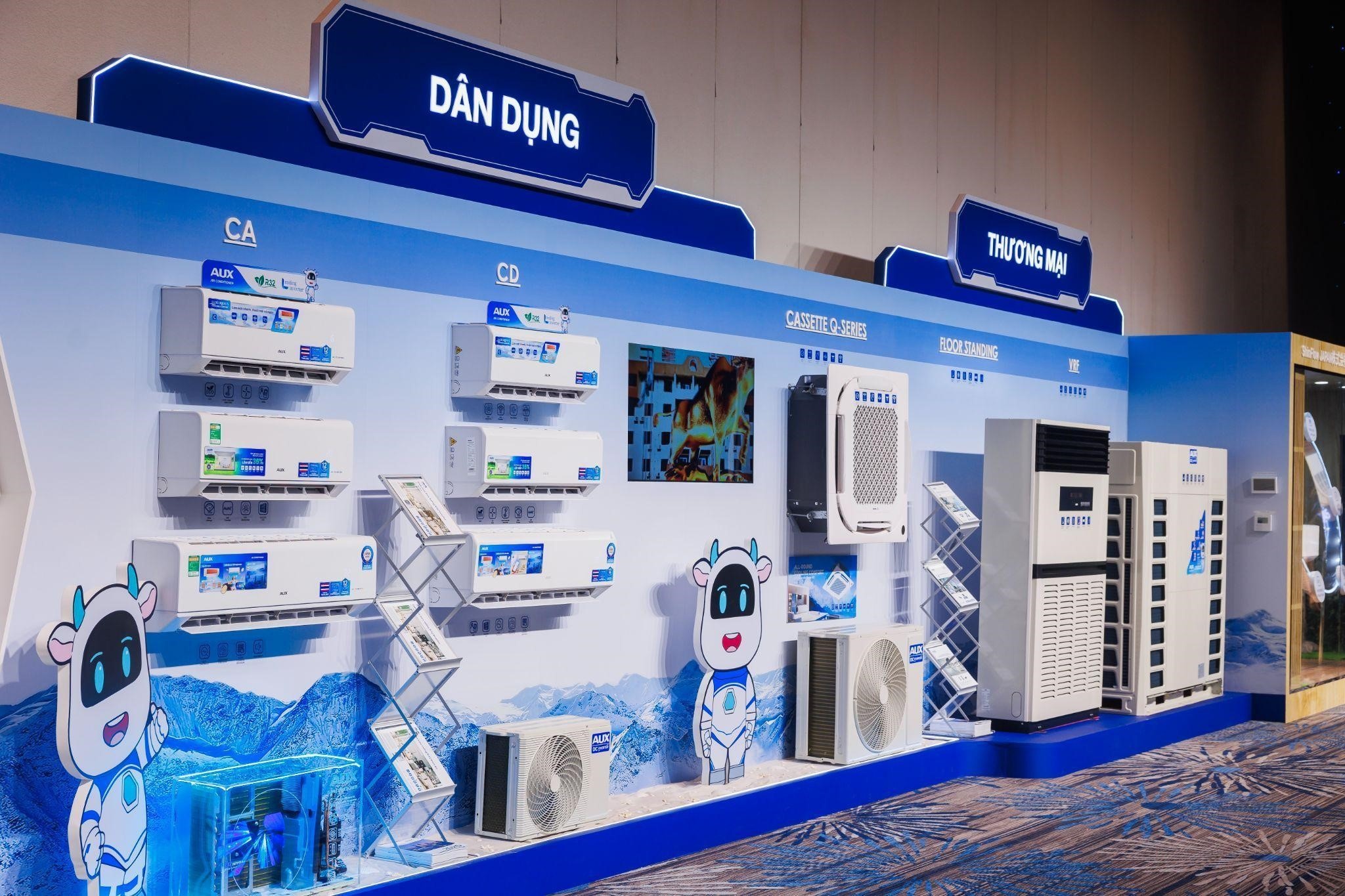 AUX - lan gio moi tren thi truong dieu hoa Viet Nam hinh anh