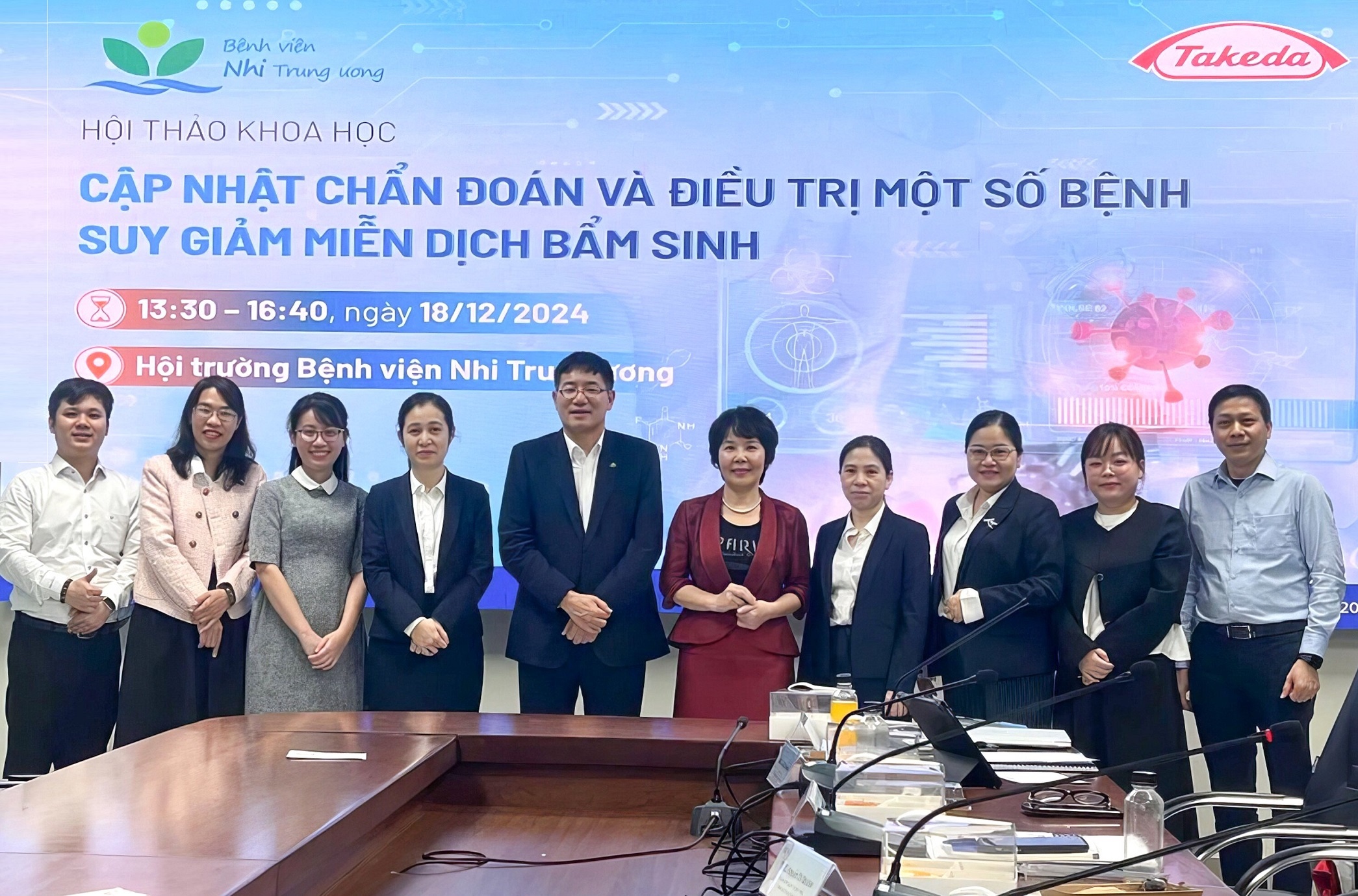 No luc dong hanh benh nhan mac benh hiem tai Viet Nam cua Takeda hinh anh