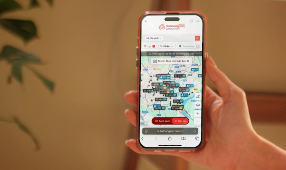 Giai quyet moi buoc tim nha tren mot ung dung hinh anh