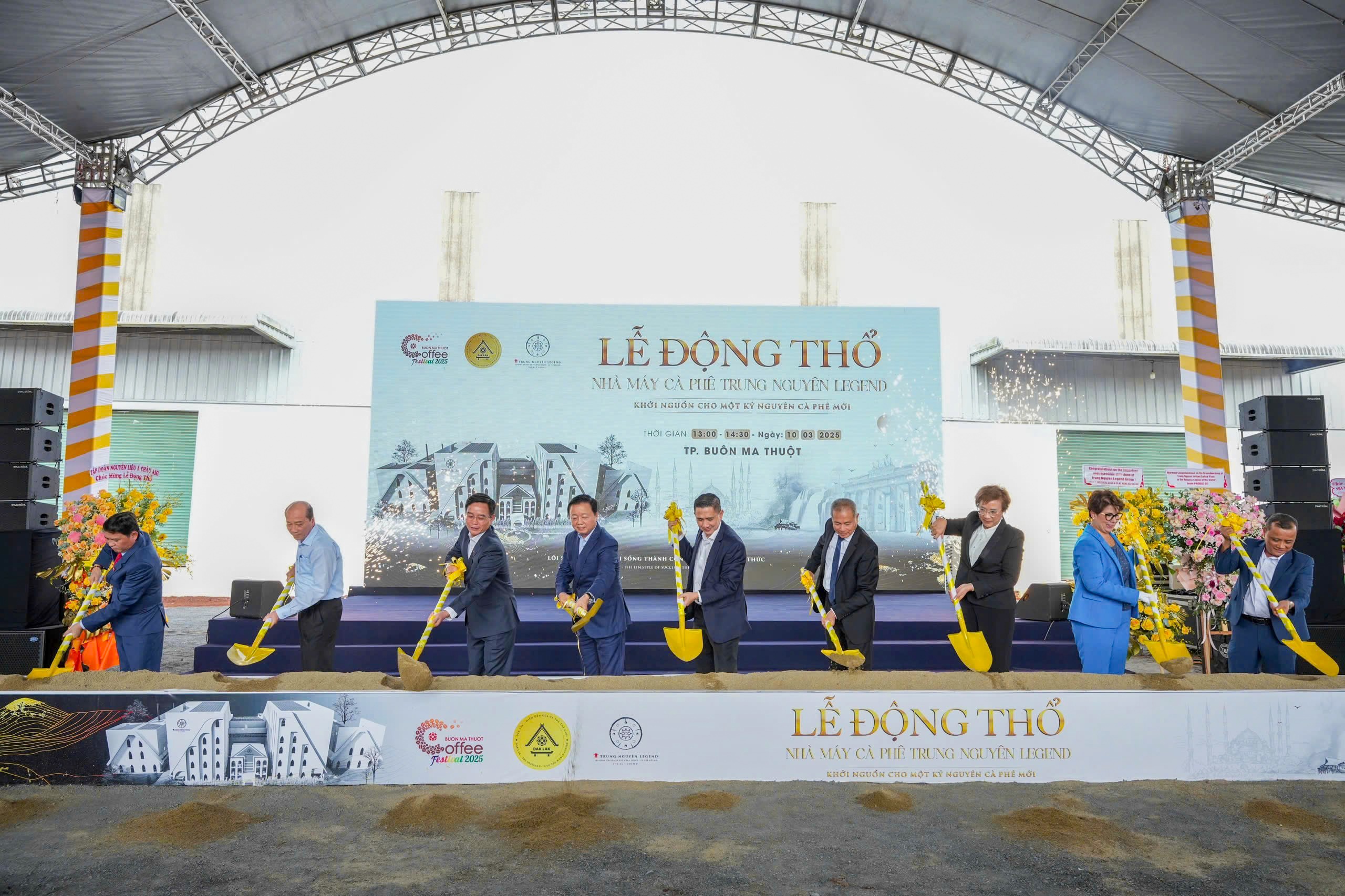 Trung Nguyen Legend dong tho xay nha may ca phe lon nhat Dong Nam A hinh anh