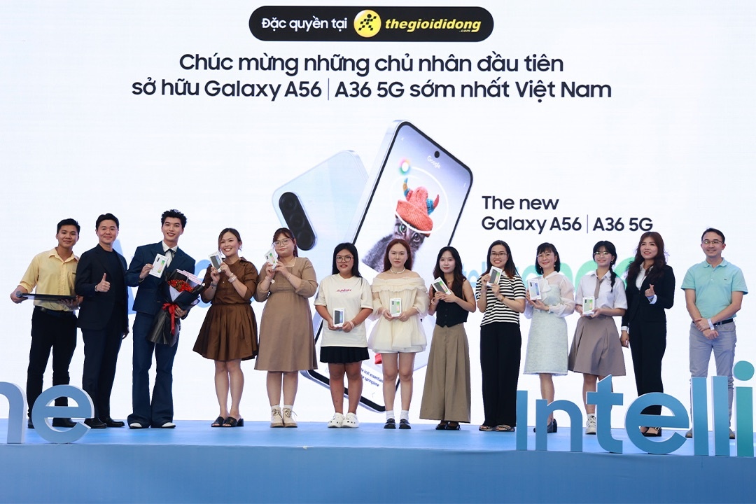Fan cong nghe noi gi sau khi trai nghiem som Galaxy A56 va A36? hinh anh