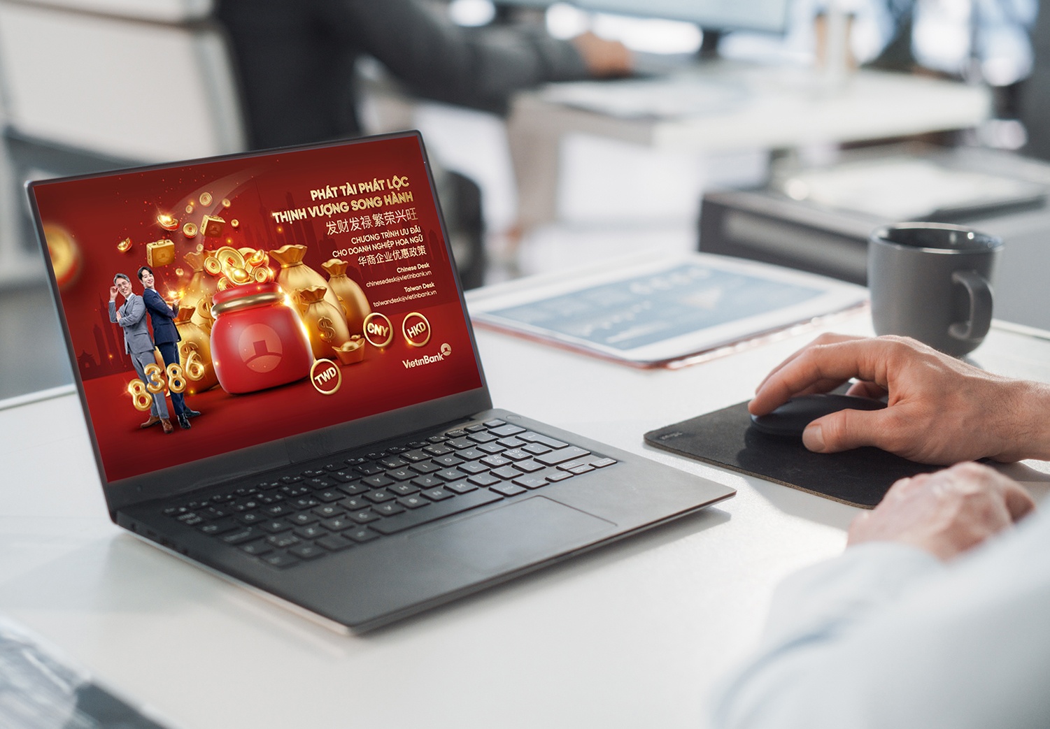 VietinBank don dong von dau tu tu thi truong Hoa ngu hinh anh