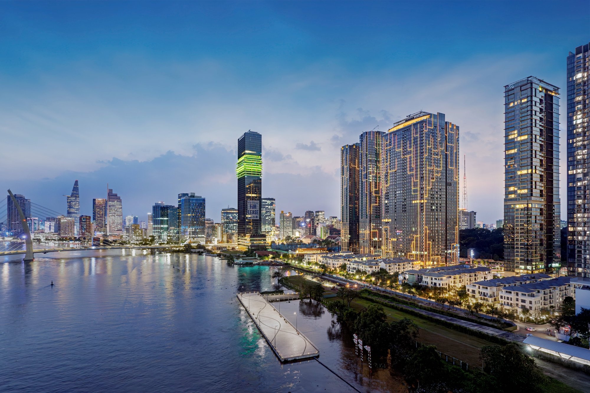 Di san tram nam o khu can ho hang hieu JW Marriott giua long thanh pho hinh anh