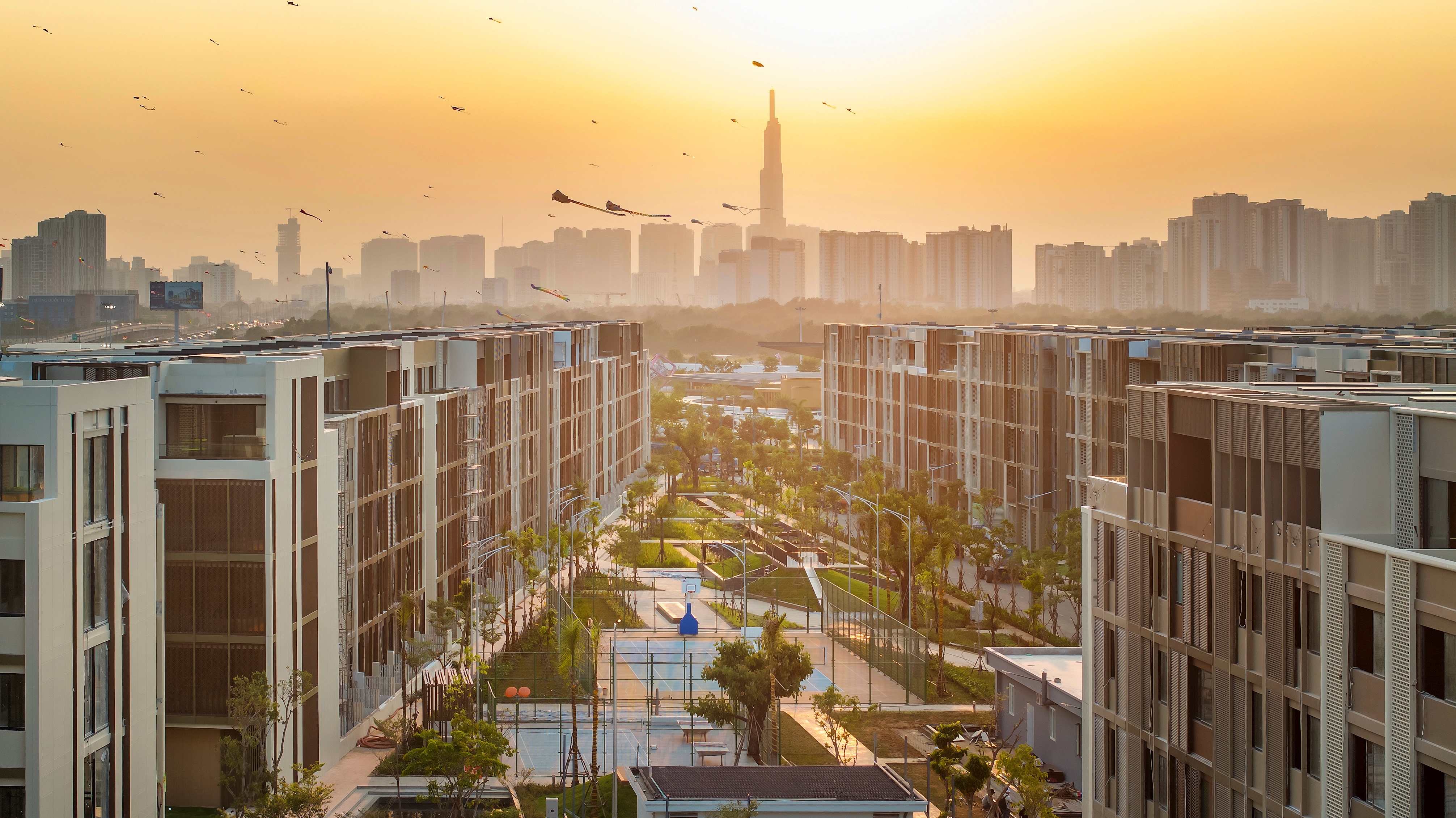 Can ho, nha pho o TP Thu Duc thu hut nha dau tu phia Bac hinh anh