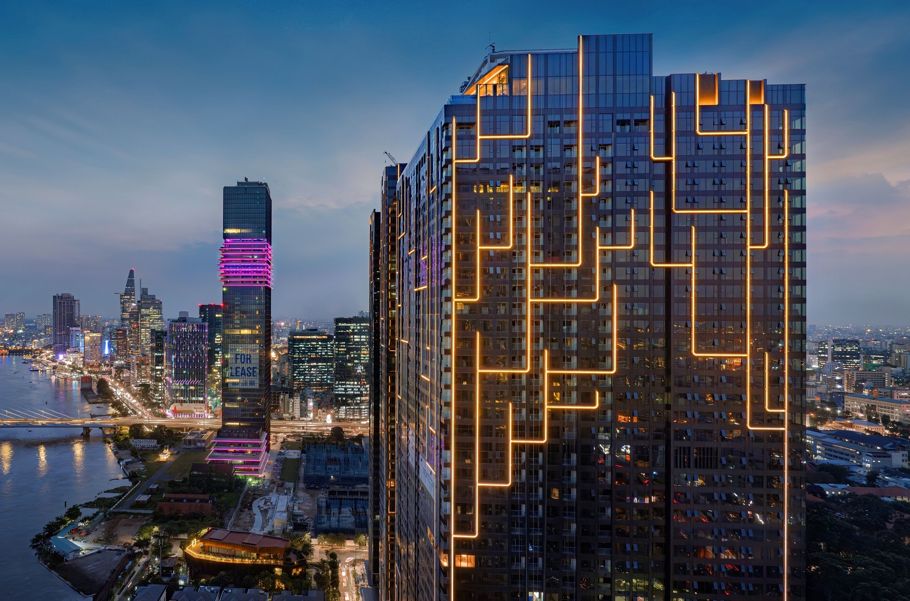 Can ho hang hieu do thi JW Marriott dau tien hien dien tai Viet Nam hinh anh