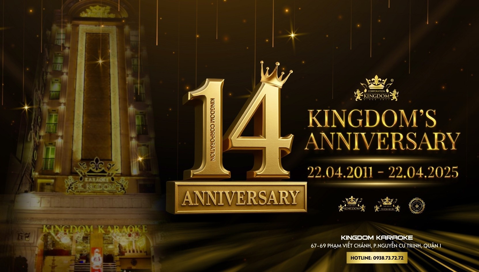 14 nam phat trien he thong Kingdom Corporation hinh anh