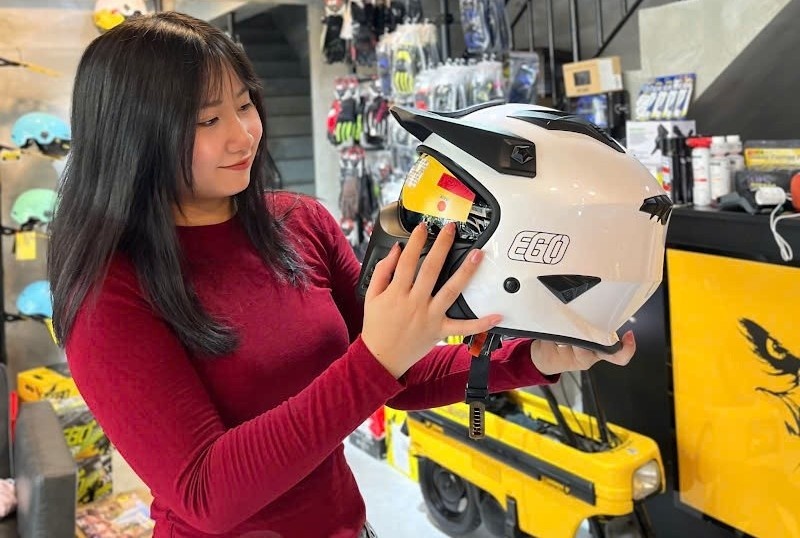 Ego Store - mu bao hiem, do bao ho chuan cho dan me toc do hinh anh