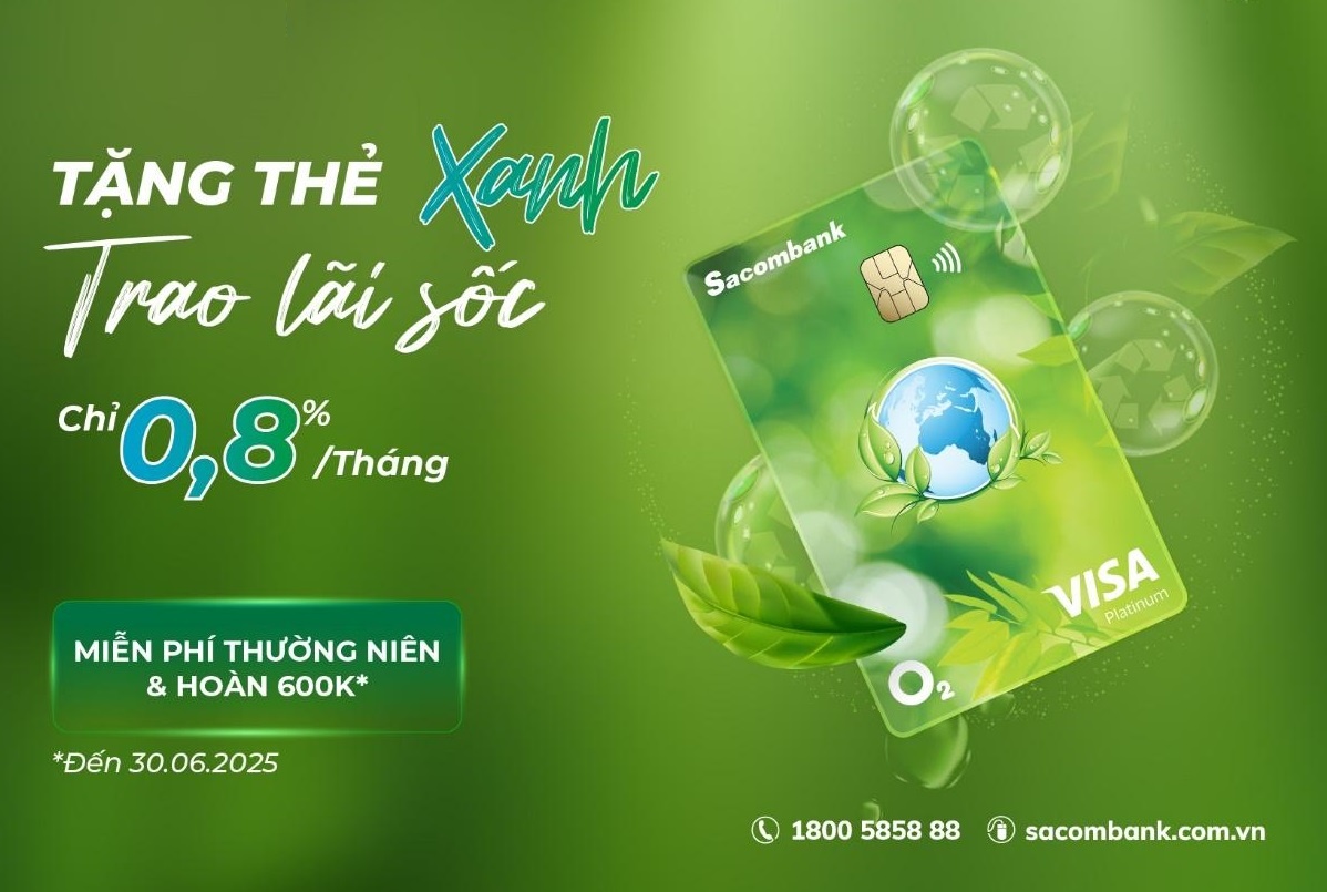 Do CO2 moi giao dich, the Visa O2 huong toi xay dung loi song xanh hinh anh