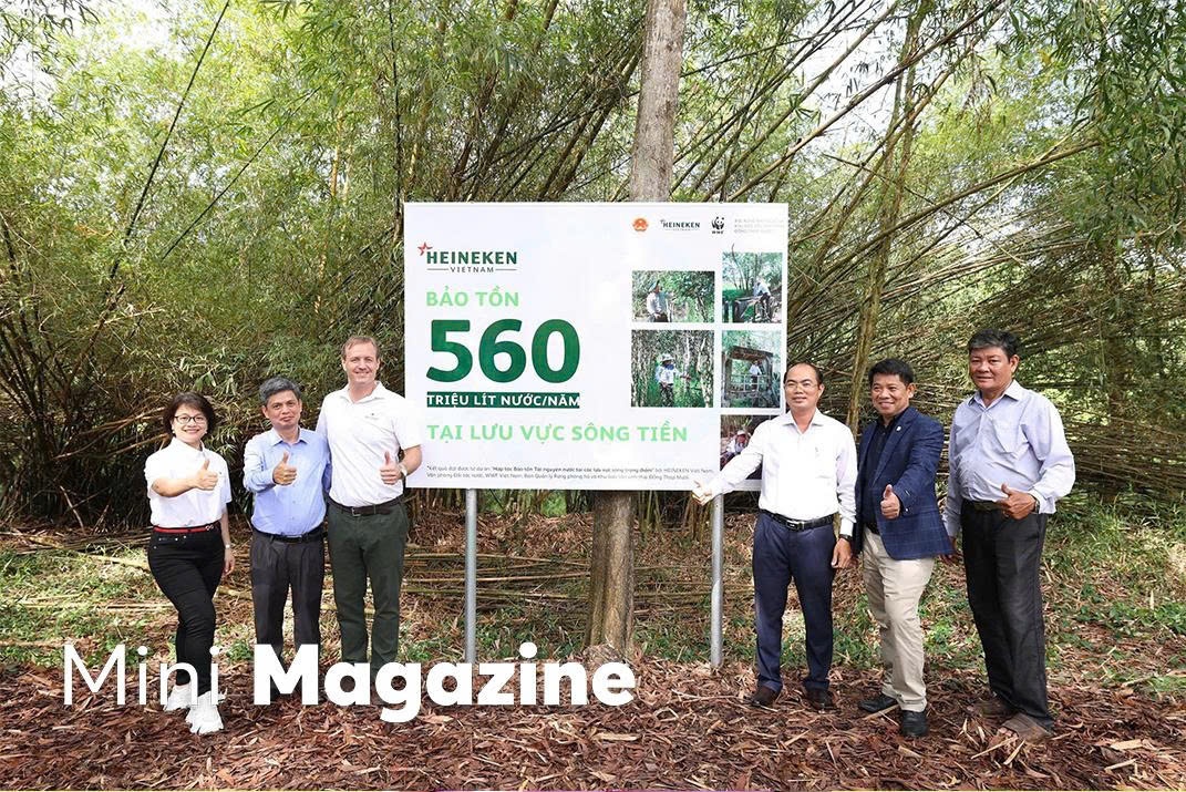 Bu hoan nuoc va tham vong phat trien ben vung cua Heineken Viet Nam hinh anh