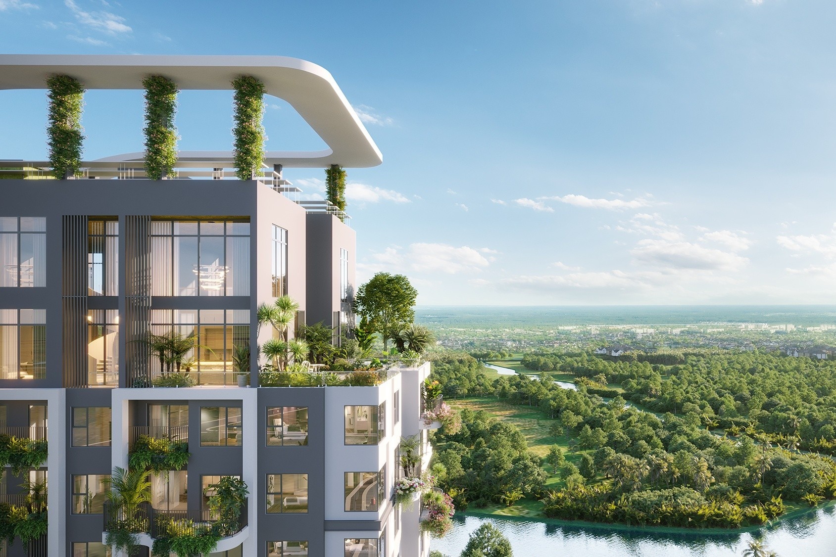 Ecopark ra mat Sky Retreat - bieu tuong cao tang 2025 tai Eco Retreat hinh anh