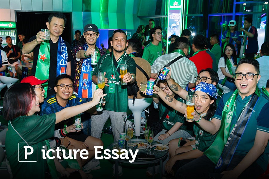 Heineken thoi bung tinh yeu bong da voi trai nghiem cho fan dich thuc hinh anh