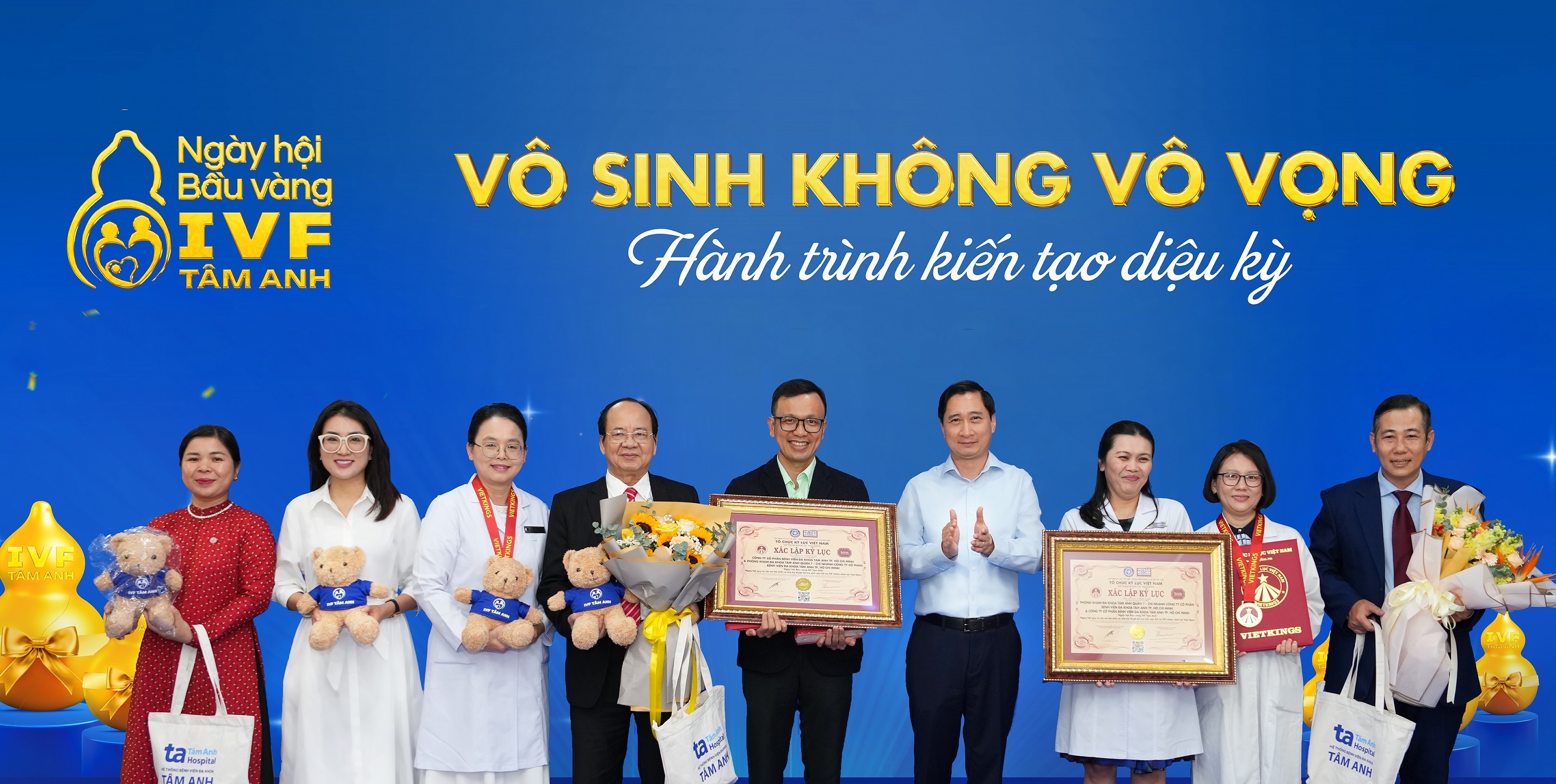 Ngay hoi Bau vang IVF anh 1