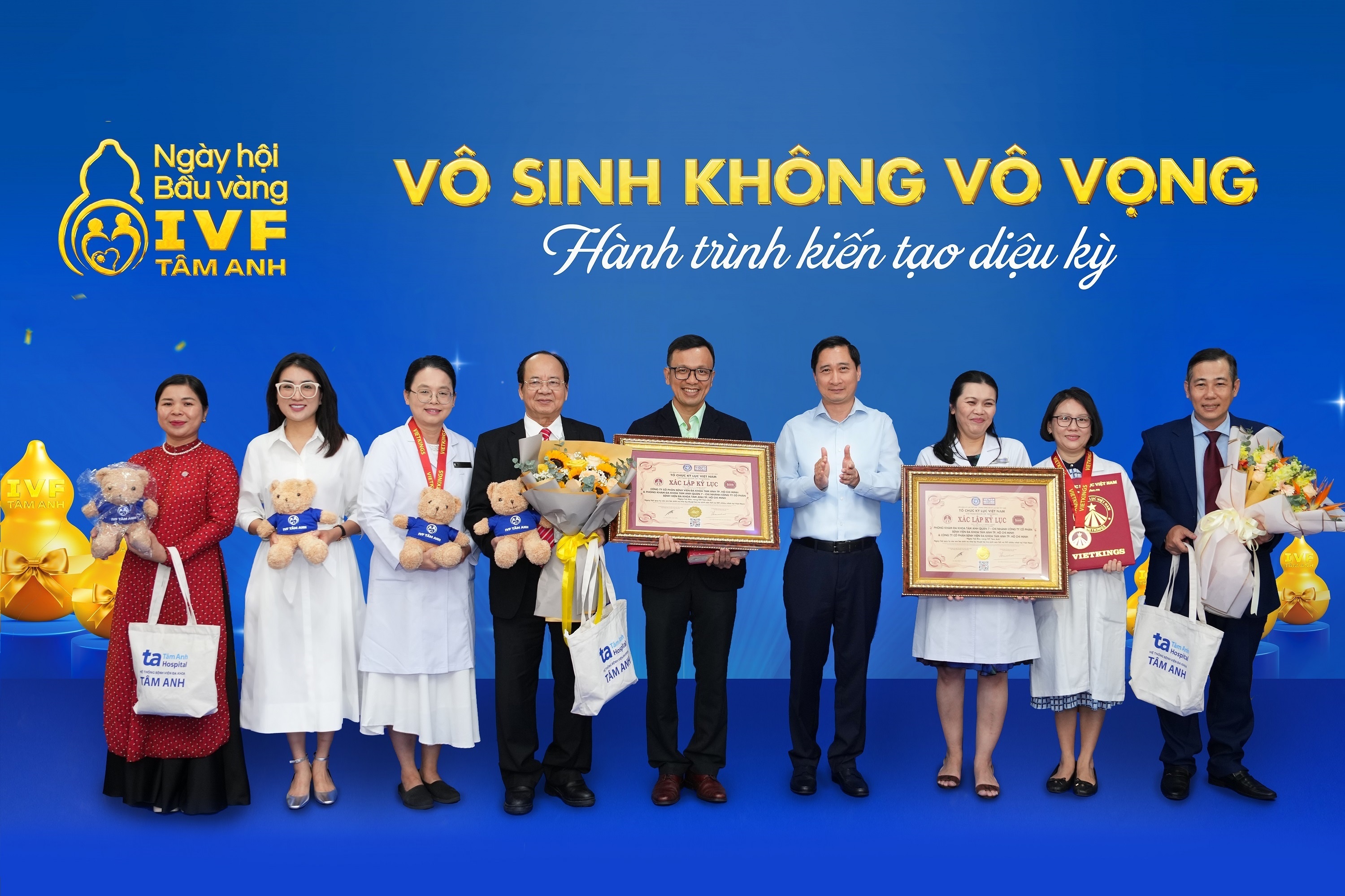 Ngay hoi Bau vang IVF - viet tiep dieu ky dieu tu Benh vien Tam Anh hinh anh