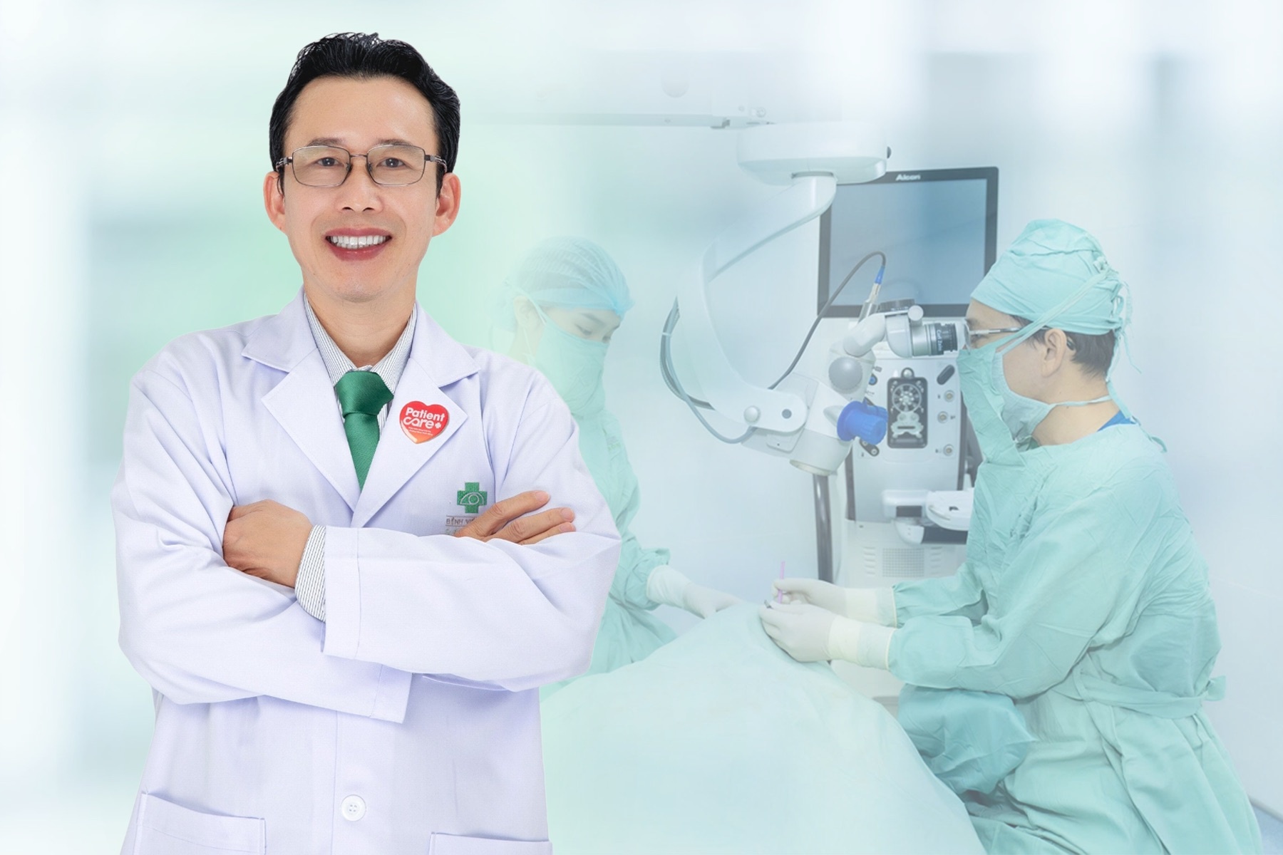 BS.CKII Tang Hong Chau mang phep mau cho benh nhan duc thuy tinh the hinh anh