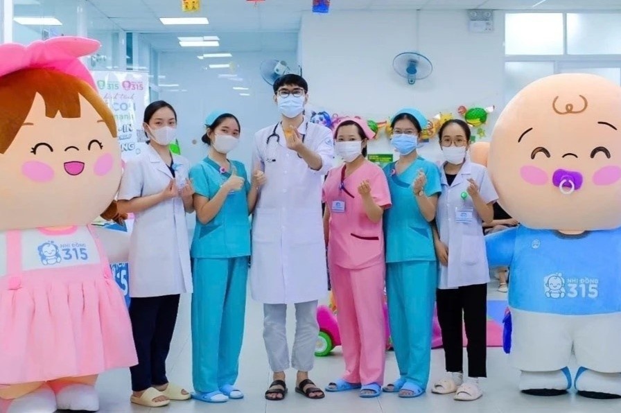 He thong Y te 315 chung tay cham lo suc khoe cho the he tre Viet Nam hinh anh
