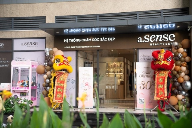 a.Sense Beauty & Spa khai truong co so thu 10 tai TP.HCM va Ha Noi hinh anh