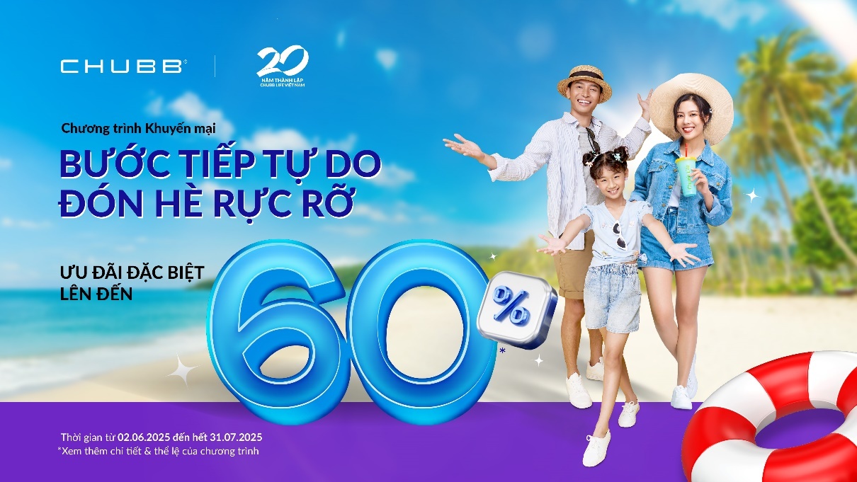 Chubb Life trien khai khuyen mai voi tong gia tri 12,5 ty dong hinh anh