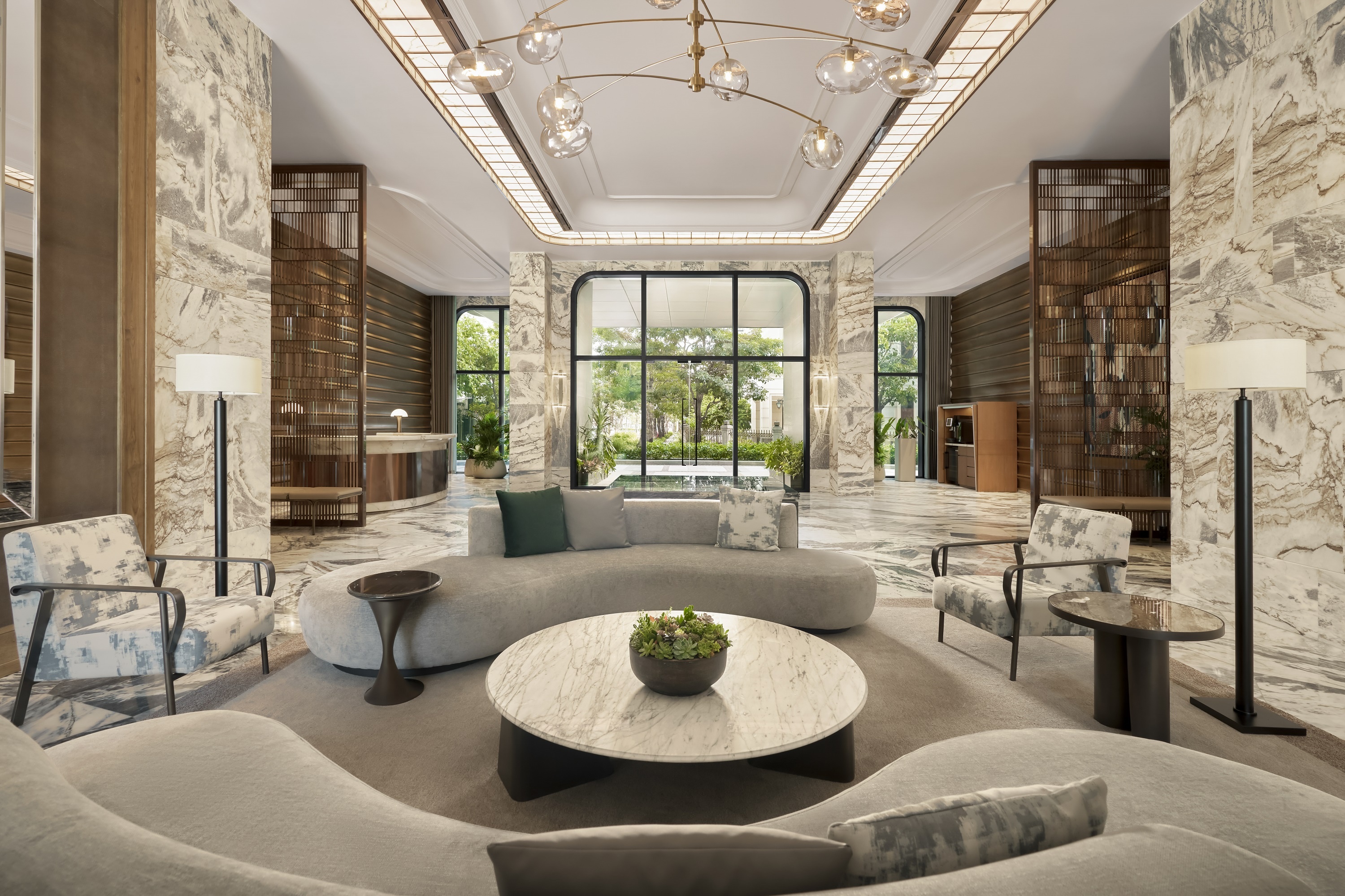 Ben trong can ho hang hieu JW Marriott dau tien tai Viet Nam hinh anh