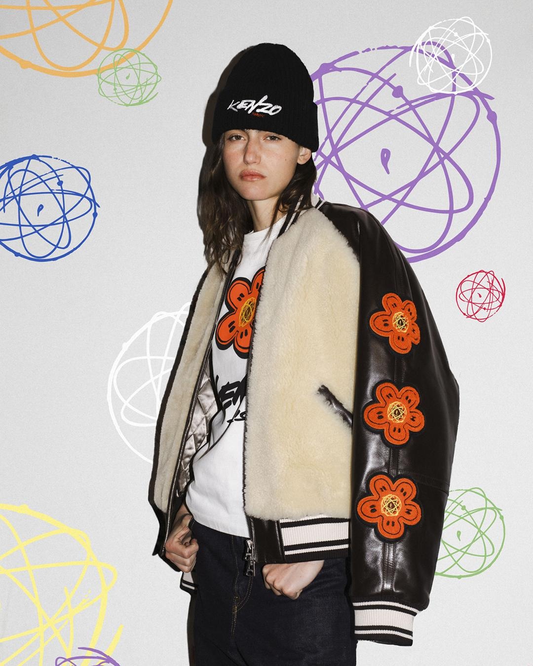 Kenzo bắt tay Futura 2000, đưa nét vẽ graffiti New York lên BST mới