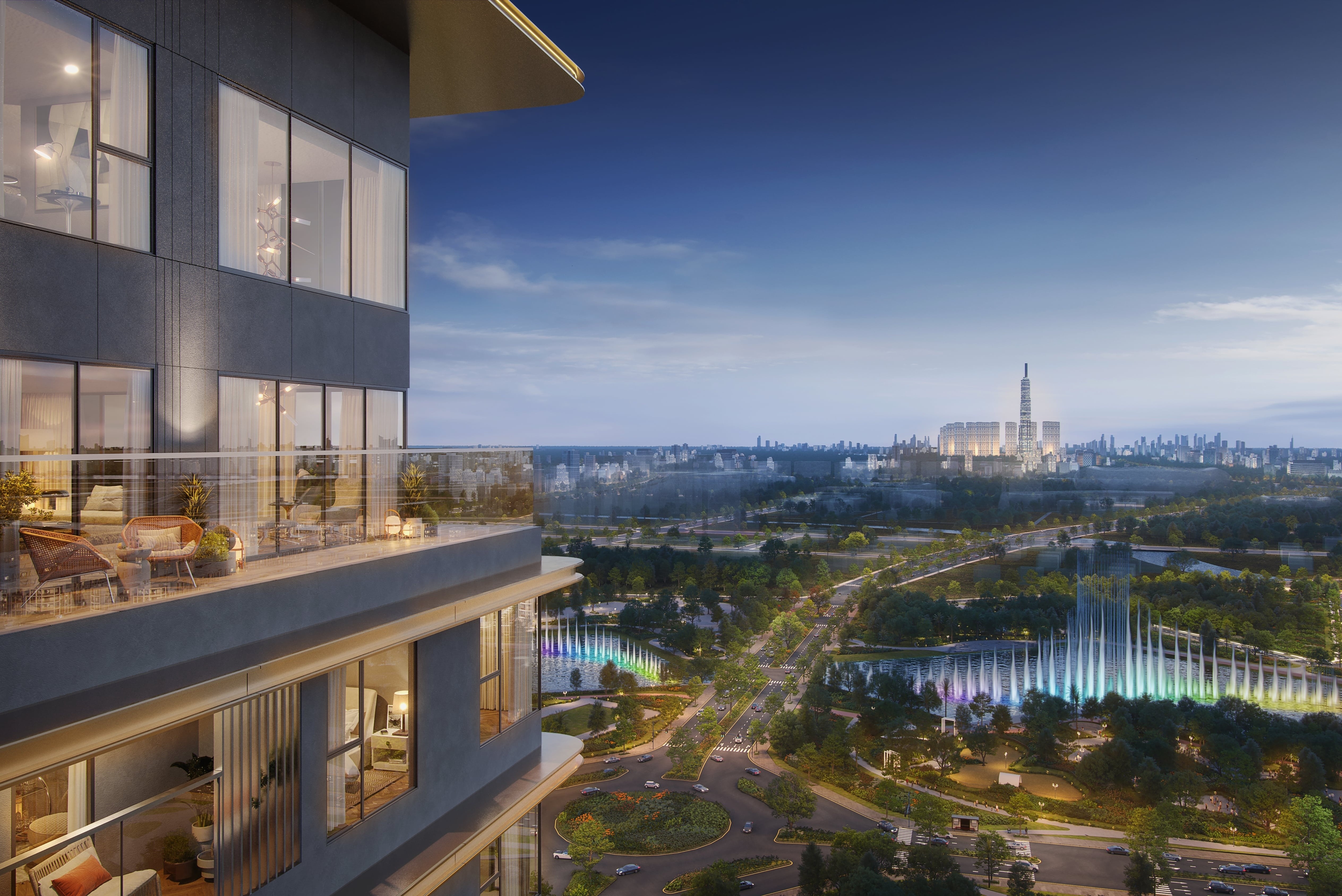 Chat song tinh anh trong cac 'dinh thu tren khong' tai Lumiere Midtown hinh anh