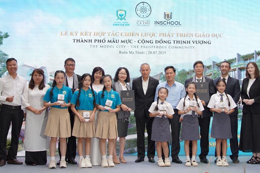 Trung Nguyen Legend phat trien giao duc quoc te tai Thanh pho Ca phe hinh anh