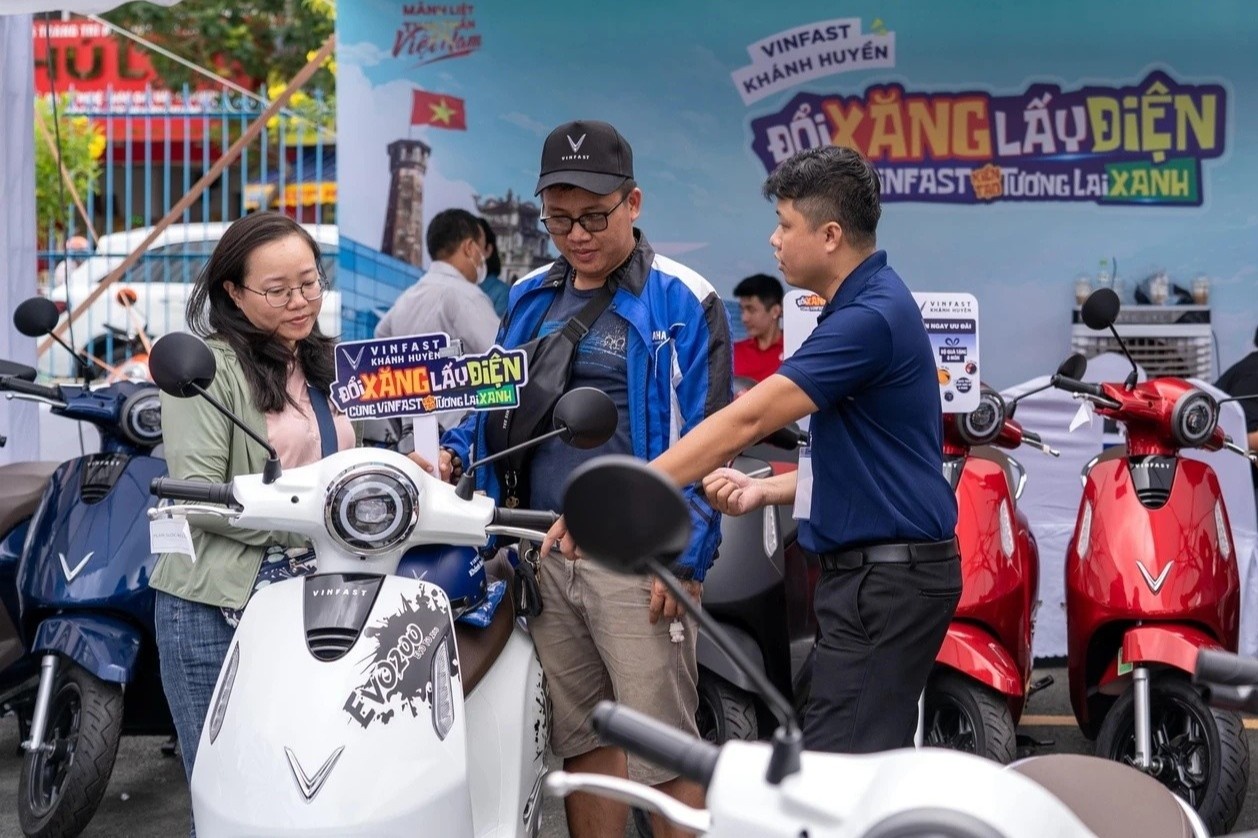 Hang nghin nguoi cung lan toa loi song xanh voi ‘Doi xang lay dien’ hinh anh