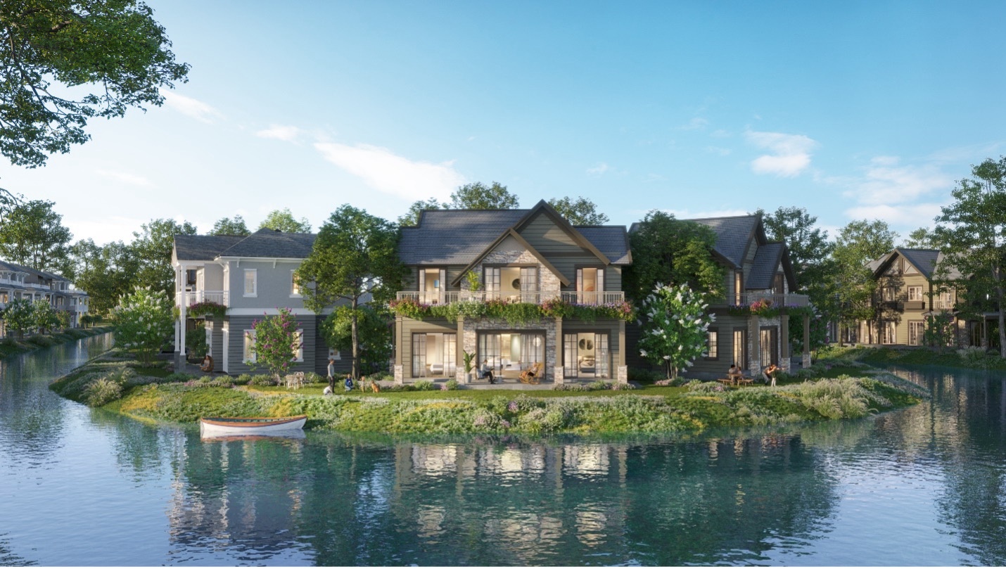 Ecopark ra mat Retreat Island - biet thu dao dau tien tai mien Nam hinh anh