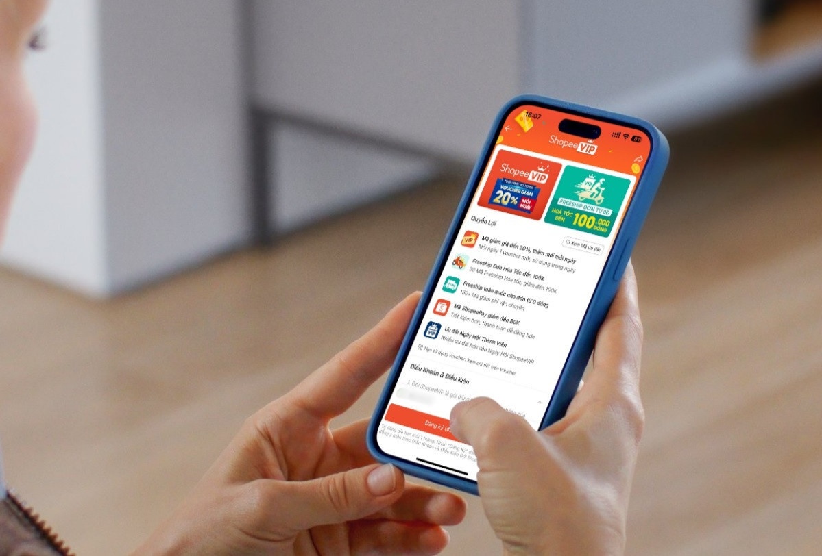 Suc hut goi ShopeeVIP - ai cung thay dang de dung dai lau hinh anh