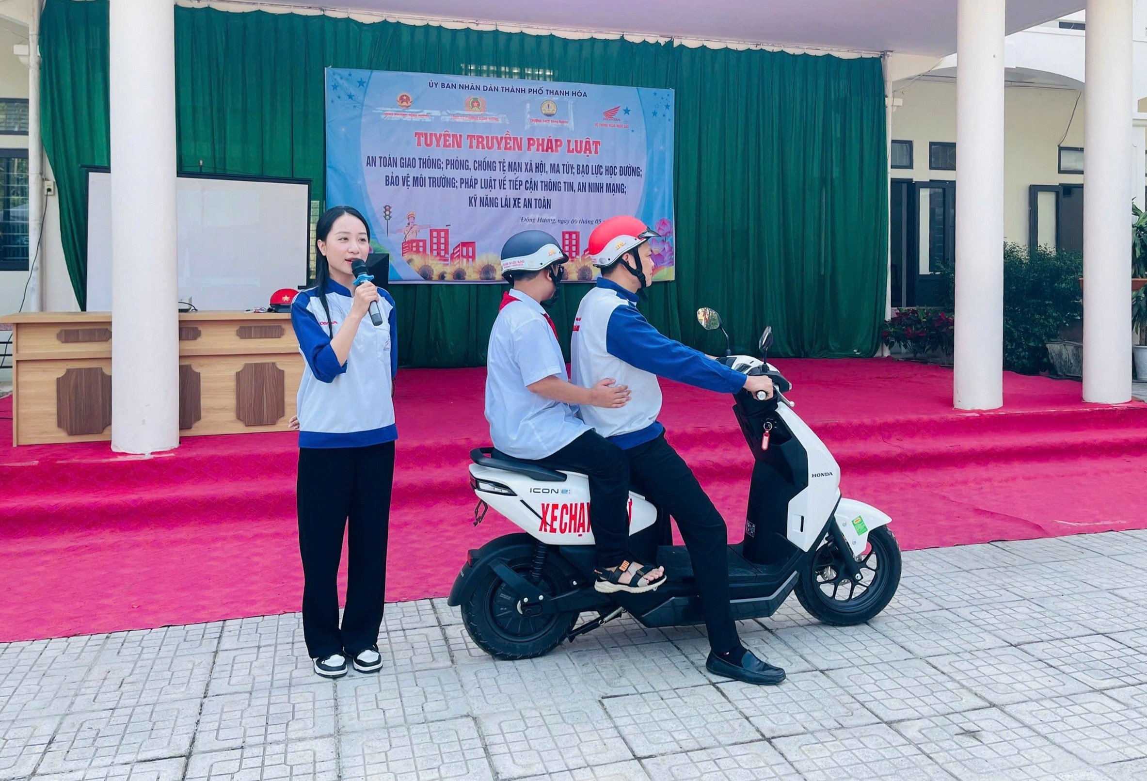 Honda Viet Nam tuyen duong HEAD xuat sac trong dao tao ATGT hinh anh