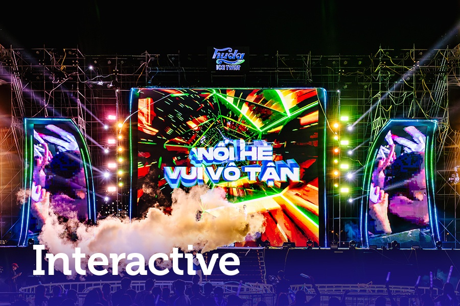 Huda Ice Twist noi he vui vo tan cung gioi tre mien Trung hinh anh