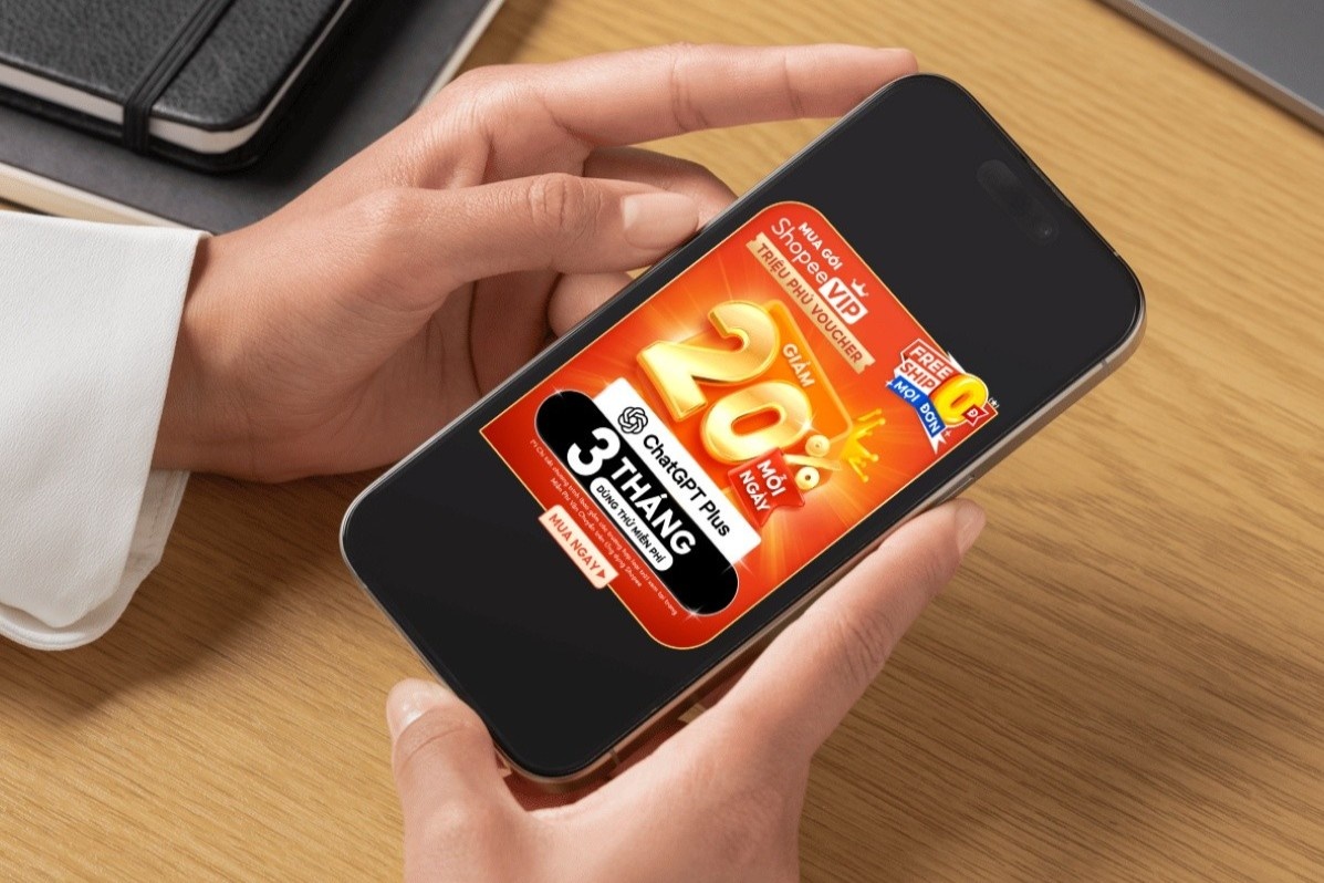 Trai nghiem mien phi ChatGPT Plus tu 8/8 khi dang ky ShopeeVIP hinh anh