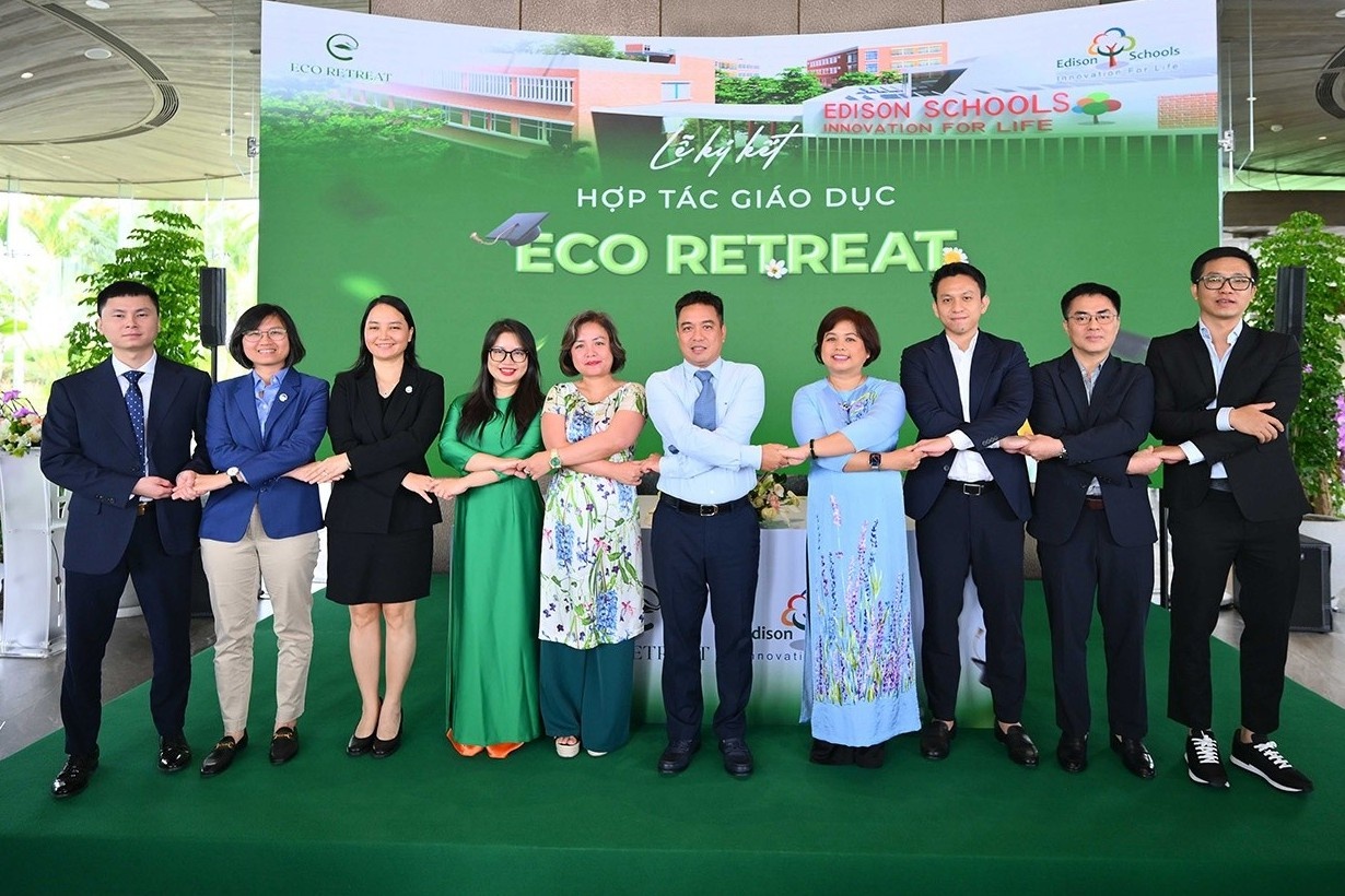 Ecopark cung Edison kien tao to hop giao duc lien cap tai Eco Retreat hinh anh