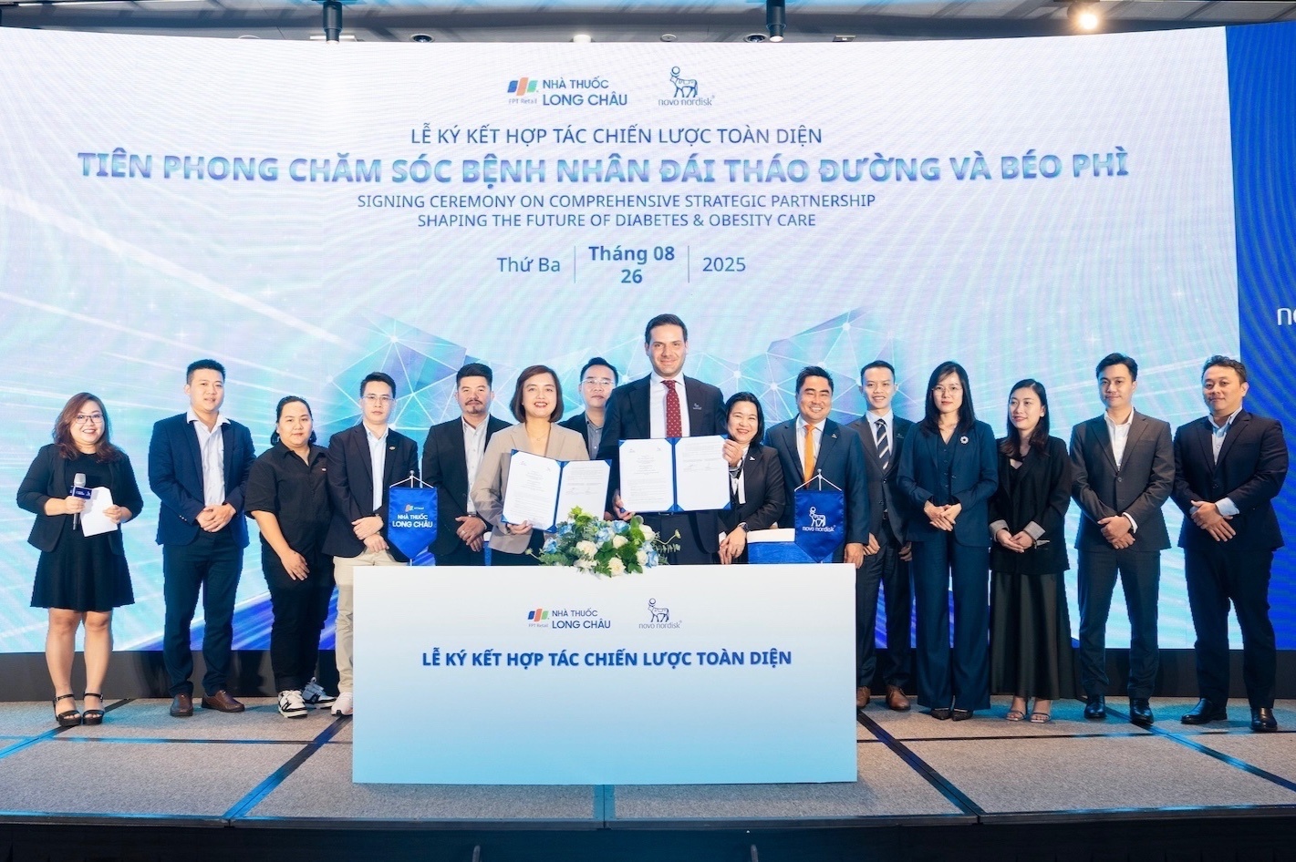 Long Chau, Novo Nordisk dua thuoc tri beo phi, tieu duong ve Viet Nam hinh anh
