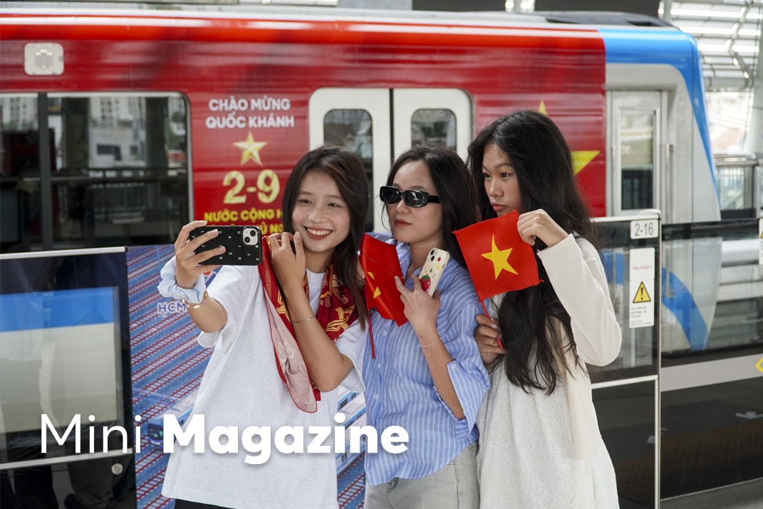 Metro tiep tuc la diem check-in khien gioi tre 'me met' dip 2/9 hinh anh