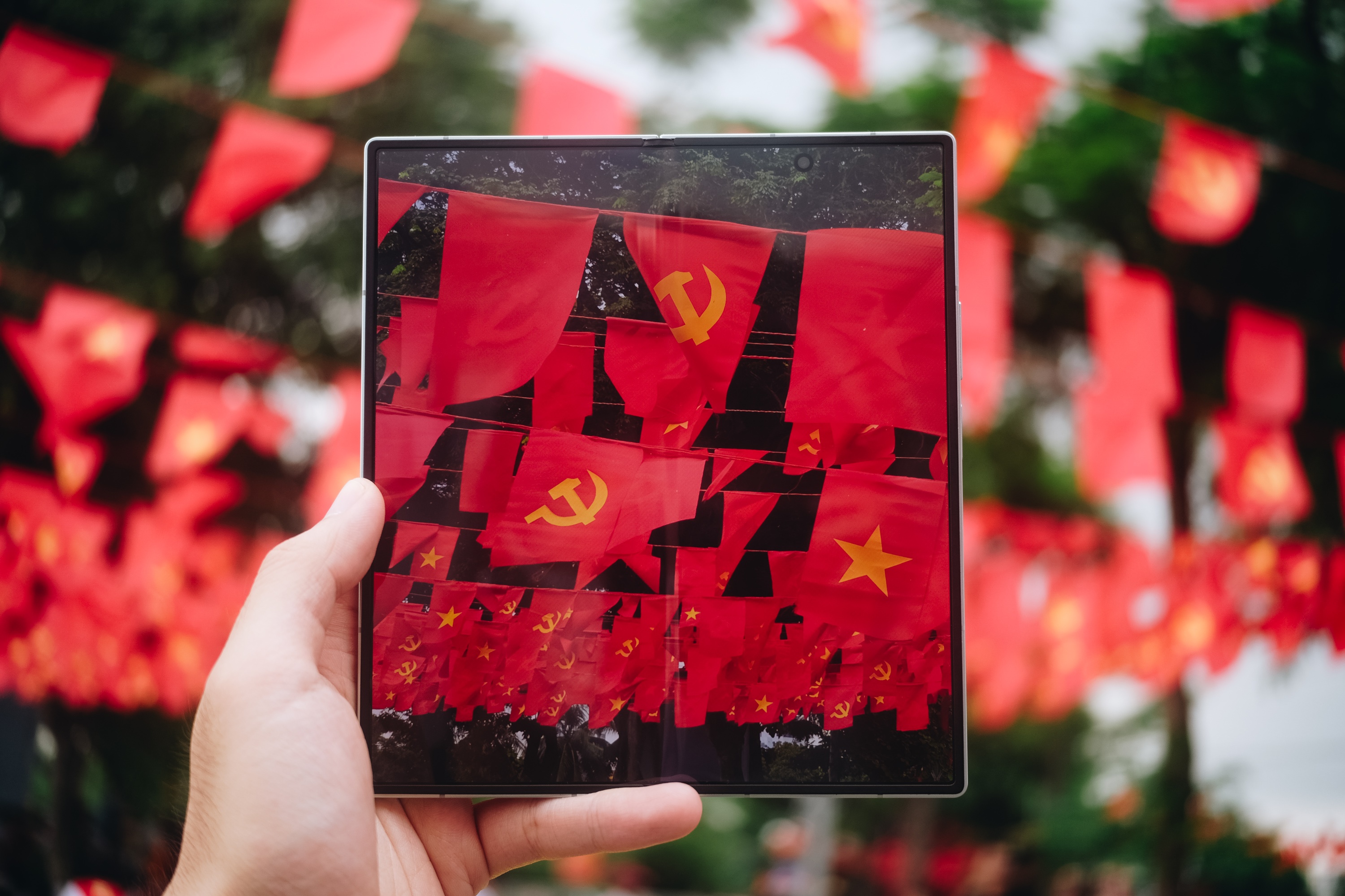 ‘Gap mo’ khoanh khac hao hung, cung thu do song tron ngay dai le 2/9 hinh anh