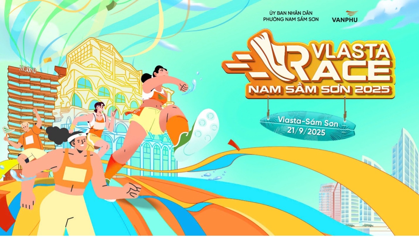 Giai chay Vlasta Race Nam Sam Son 2025 va loi moi goi tu bien xanh hinh anh