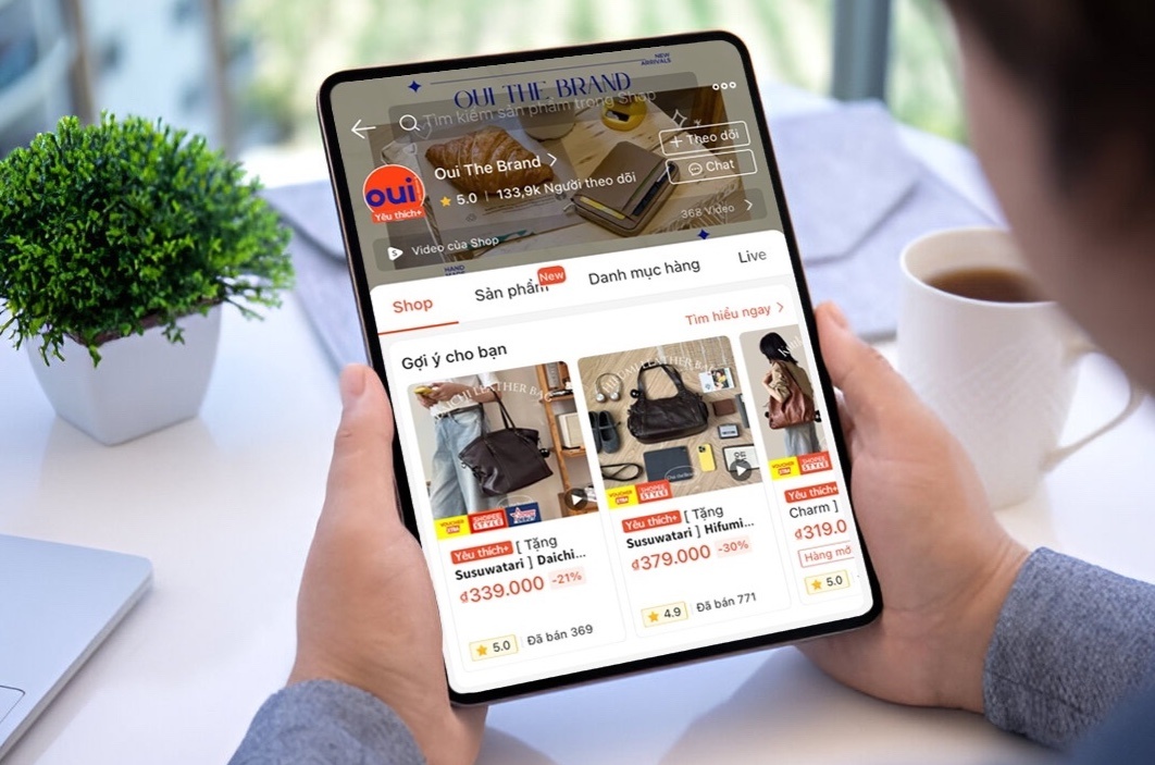 Doanh nghiep but toc tren san thuong mai dien tu trong chien dich 9.9 hinh anh