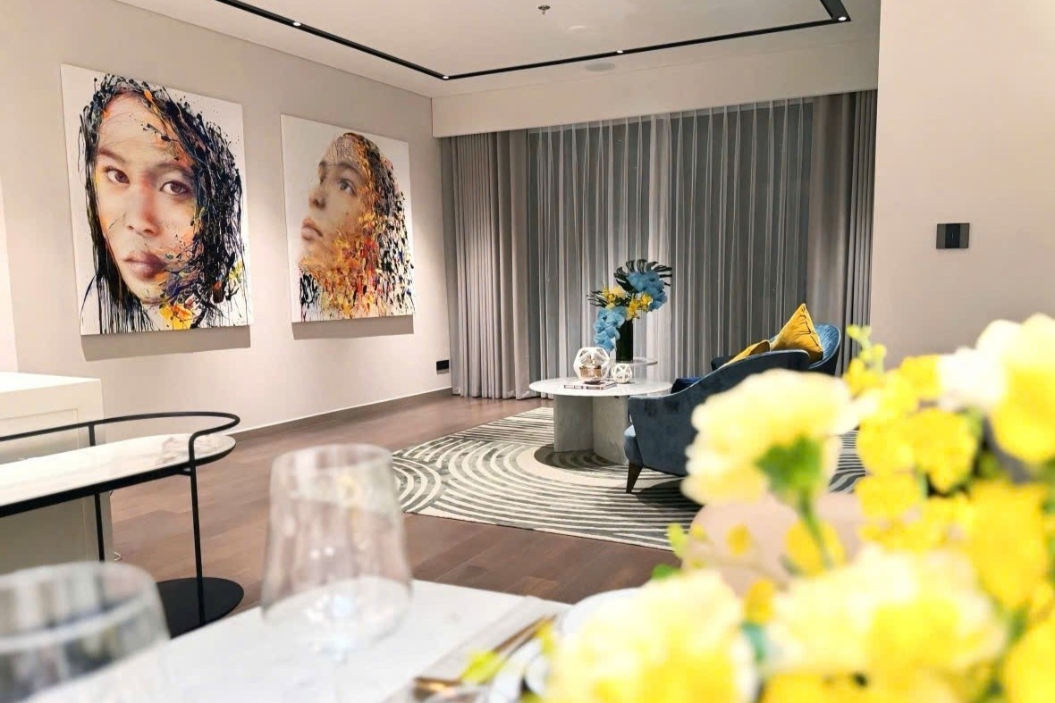 Khong gian nghe thuat va phong cach song tai Grand Marina, Saigon hinh anh