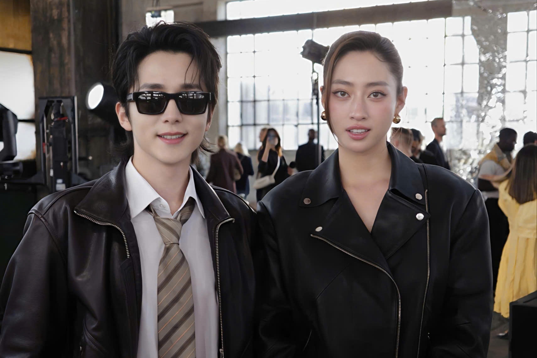 Luong Thuy Linh du su kien Boss cung David Beckham va dan sao quoc te hinh anh