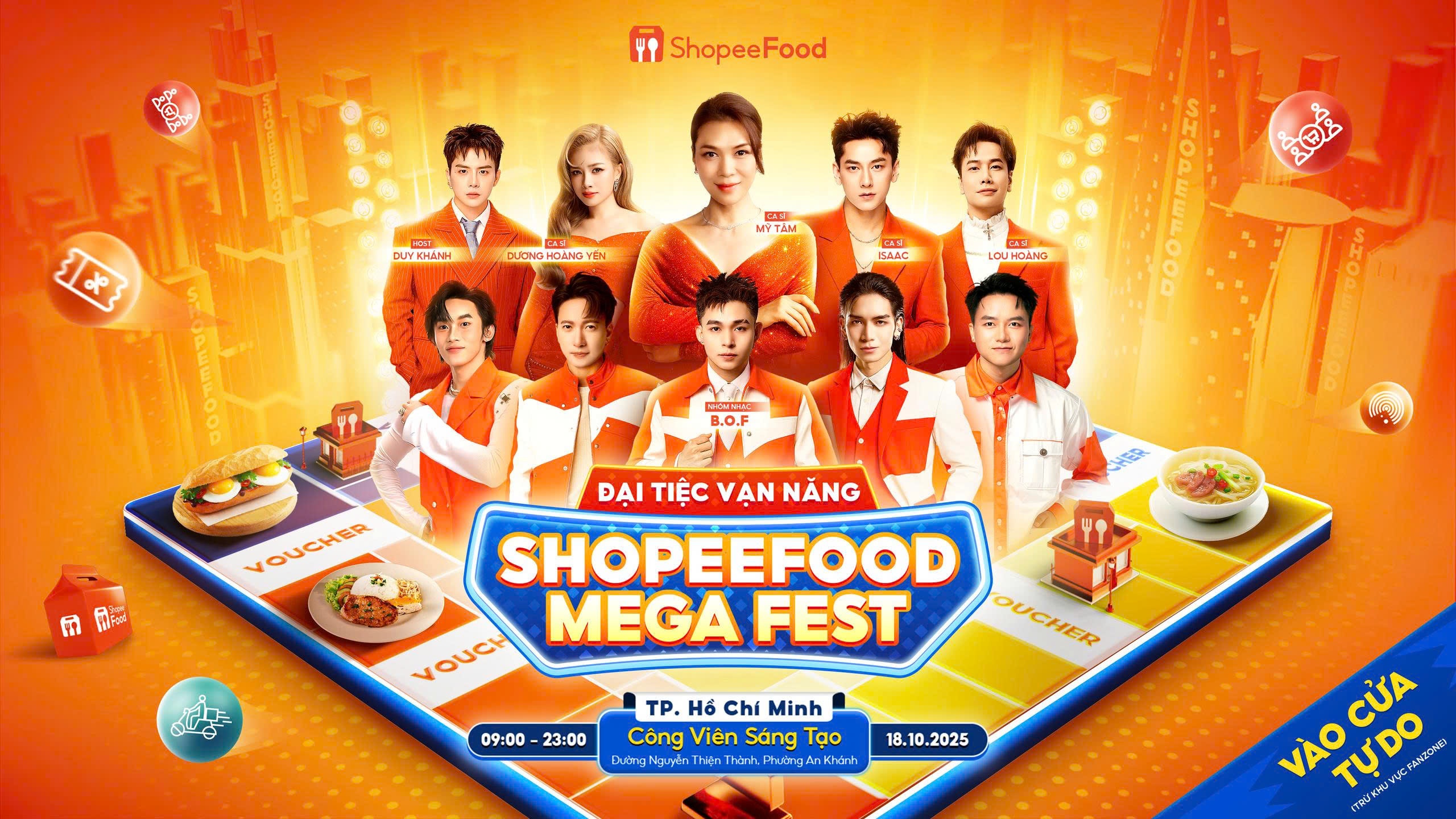 Bi kip an ngon, choi vui ca ngay tai ShopeeFood Mega Fest hinh anh