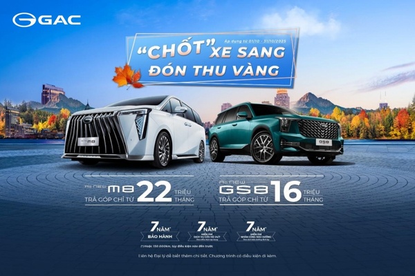 GAC Motor uu dai lon mua thu cho khach hang hinh anh